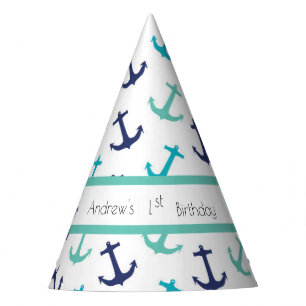 Chapeaux De Fètes Ancre bleue marine