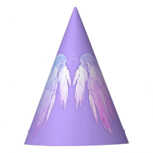 Chapeaux De Fètes ANGEL WINGS Fairy Purple Monogramme