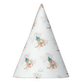 Chapeaux De Fètes Animaux de chat amusants ayant une fête (Gauche)