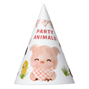Chapeaux De Fètes Animaux de ferme, animaux de fête, anniversaire