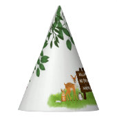 Chapeaux De Fètes Animaux de fête de la forêt rustique  (Gauche)