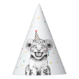 Chapeaux De Fètes Animaux de fête Safari Wild One Jungle Zoo Anniver