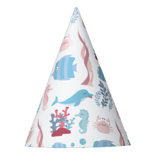 Chapeaux De Fètes Animaux de la mer