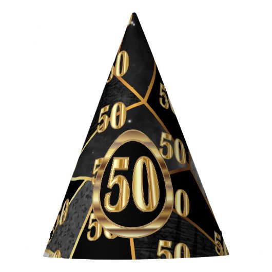 Chapeaux De Fètes Anniversaire 50 ans (Devant)