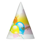 Chapeaux De Fètes Anniversaire coloré (Gauche)