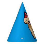 Chapeaux De Fètes Anniversaire de chiot de golden retriever (Gauche)