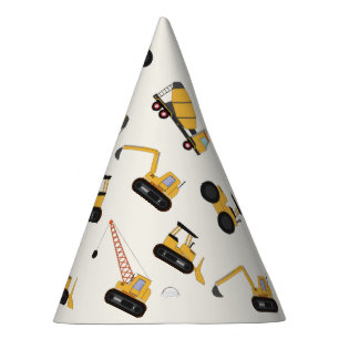 Chapeaux De Fètes Anniversaire de enfant de camion de vidange de con