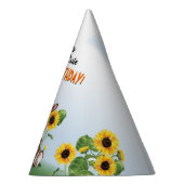 Chapeaux De Fètes Anniversaire de enfant de tournesol de vache (Droite)