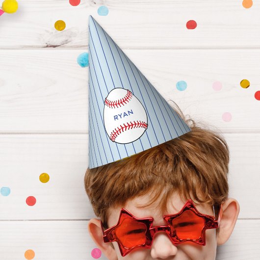 Chapeaux De Fètes Anniversaire de enfant du baseball