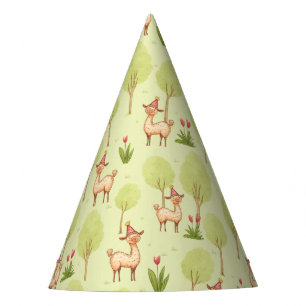 Chapeaux De Fètes Anniversaire de enfant extérieur Llama