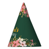 Chapeaux De Fètes Anniversaire de enfant floral mignon (Droite)