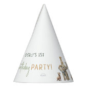 Chapeaux De Fètes Anniversaire de enfant Jungle Safari Animaux (Gauche)