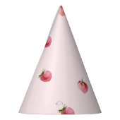 Chapeaux De Fètes Anniversaire de fraises (Gauche)