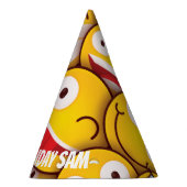 Chapeaux De Fètes Anniversaire de Kawaii Cute Emoji Emoticon. (Droite)