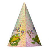 Chapeaux De Fètes anniversaire de la grenouille (Dos)