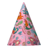 Chapeaux De Fètes Anniversaire de la petite sirène (Dos)