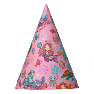 Chapeaux De Fètes Anniversaire de la petite sirène