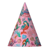 Chapeaux De Fètes Anniversaire de la petite sirène (Gauche)