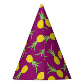 Chapeaux De Fètes Anniversaire de l'ananas mignonne fête de l'enfant (Dos)