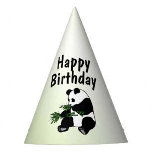 Chapeaux De Fètes Anniversaire de Panda Bear