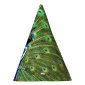 Chapeaux De Fètes Anniversaire de paon (Droite)