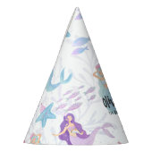 Chapeaux De Fètes Anniversaire de sirène pourpre (Gauche)