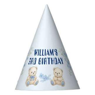 Chapeaux De Fètes Anniversaire de Teddy Bear