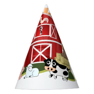 Chapeaux De Fètes Anniversaire des animaux de ferme de Barnyard