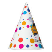 Chapeaux De Fètes Anniversaire Dinosaur race voiture garçon course j (Gauche)