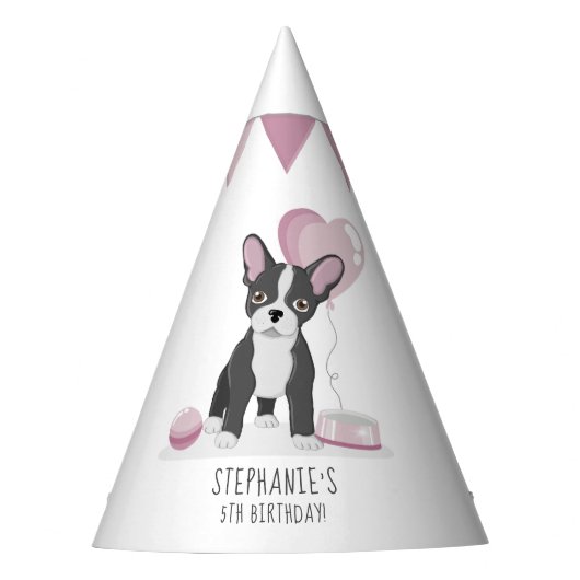 Chapeaux De Fètes Anniversaire du Bulldog français (Devant)
