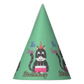 Chapeaux De Fètes Anniversaire du chat (Gauche)
