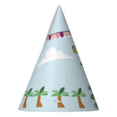 Chapeaux De Fètes Anniversaire du tyrannosaurus vert Rex/T-Rex (Gauche)