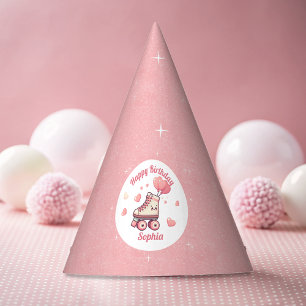 Chapeaux De Fètes Anniversaire Fête de Glitters Roller Skating Amour