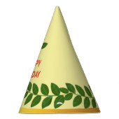 Chapeaux De Fètes Anniversaire Feuille de Green Bay (Droite)