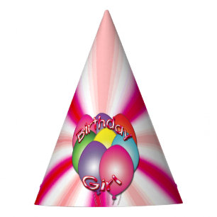 Chapeaux De Fètes Anniversaire fille rose