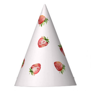 Chapeaux De Fètes Anniversaire fraise