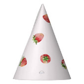 Chapeaux De Fètes Anniversaire fraise (Gauche)