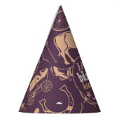 Chapeaux De Fètes Anniversaire Hullabaloo Occidentale Cowgirl Annive (Gauche)