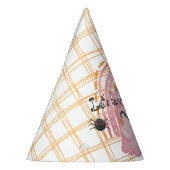 Chapeaux De Fètes Anniversaire rose de l'halloween de l'araignée fan (Gauche)