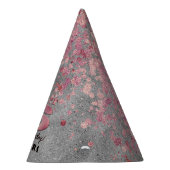 Chapeaux De Fètes Anniversaire seize ans | Parties scintillant argen (Droite)