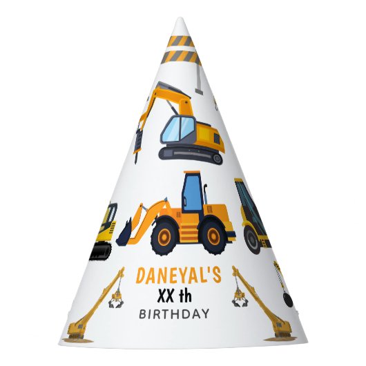 Chapeaux De Fètes Anniversaire Simple de Construction Moderne pour E (Devant)