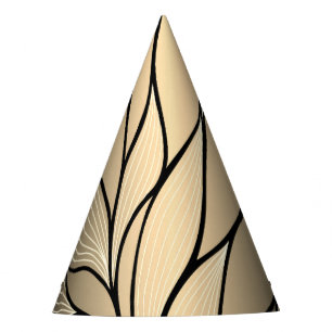 Chapeaux De Fètes Antique Motif Gold Leave