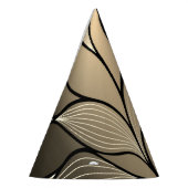 Chapeaux De Fètes Antique Motif Gold Leave (Gauche)