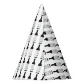 Chapeaux De Fètes Approvisionnements de partie de bouteille de vin (Dos)