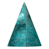 Chapeaux De Fètes Aqua Turquoise Turquoise Glam (Dos)