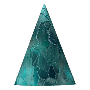 Chapeaux De Fètes Aqua Turquoise Turquoise Glam