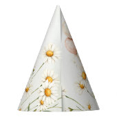 Chapeaux De Fètes Aquarelle Bébé Oie blanche Anniversaire fête migno (Dos)