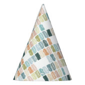 Chapeaux De Fètes Aquarelle Bijoux peints (Gauche)