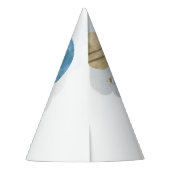 Chapeaux De Fètes Aquarelle de l'espace extra-atmosphérique Planète  (Dos)