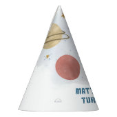 Chapeaux De Fètes Aquarelle de l'espace extra-atmosphérique Planète  (Gauche)